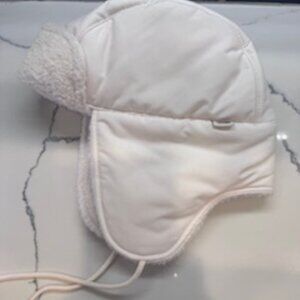 The North Face Fleece Lined Trapper Hat Cream – One Size (Aviator Hat)